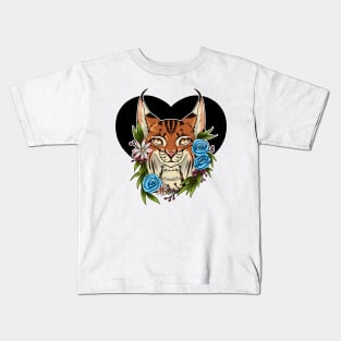 Lynx Black Kids T-Shirt